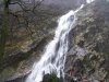 Wodospad w gorach Wicklow